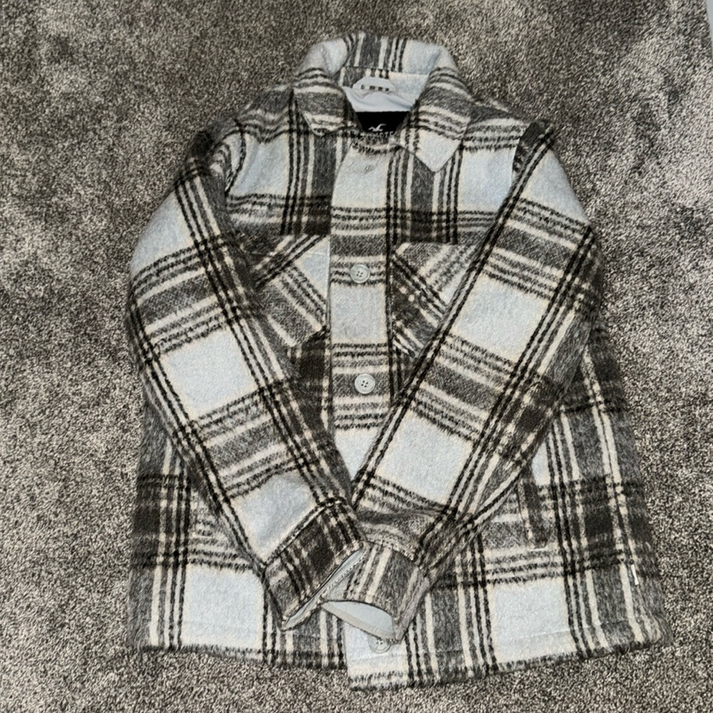 Hollister Black & Blue Jacket- XS